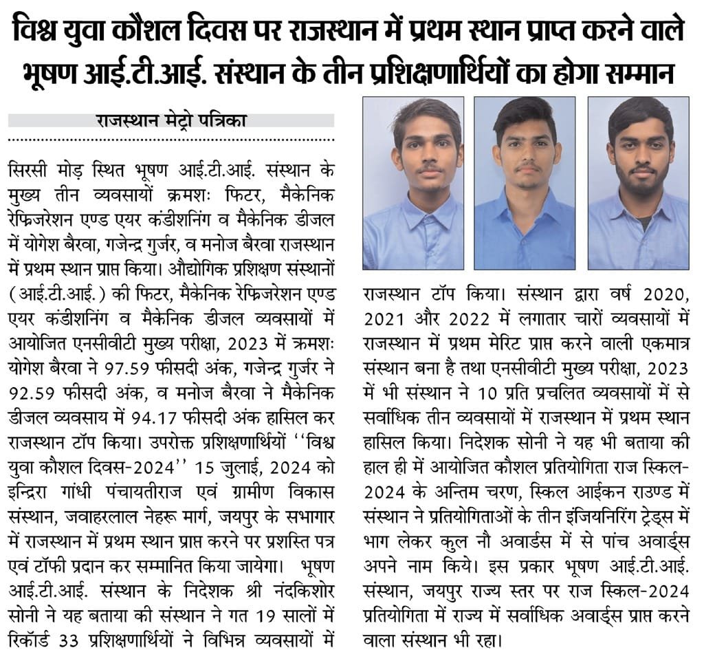 Private ITI in Jaipur