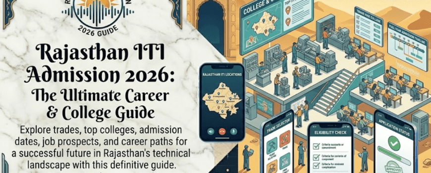 Rajasthan ITI Admission 2026: The Ultimate Career & College Guide