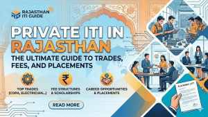 Private ITI in Rajasthan: The Ultimate Guide to Trades, Fees, and Placements