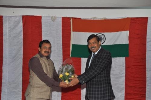 Felicitation of Chief Guest on Republic Day